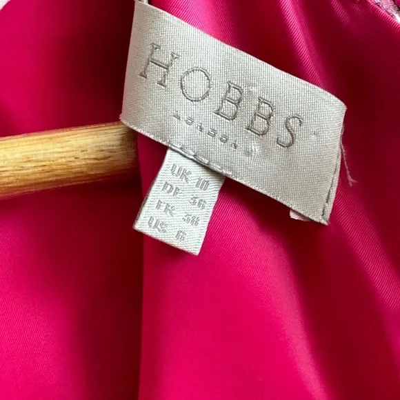 Hobbs London Bea Magenta Floral
Sheath Pencil Long Sleeve Dress - Picture 4 of 5